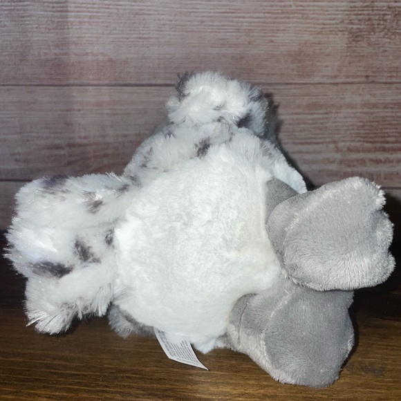 Precious Moments, Nigel Snowy Owl Plush aurora world white grey soft snow stuff - Picture 5 of 9